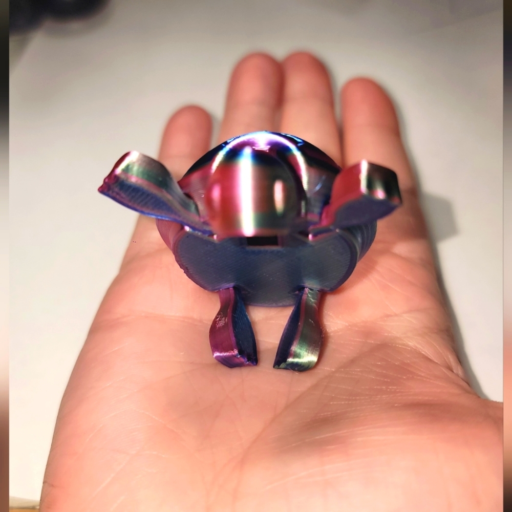 3D Printed Turtle - Picture 2 of 3